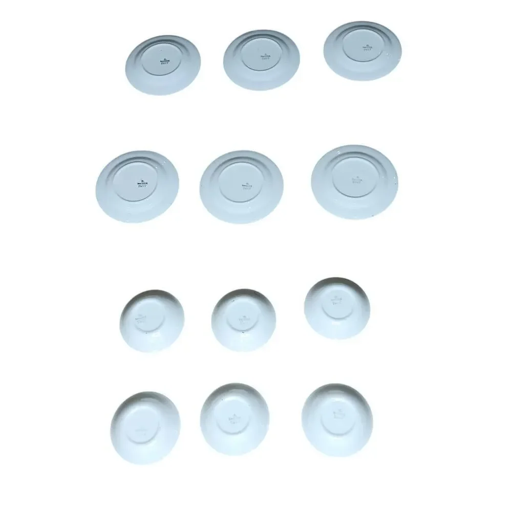 Homer Laughlin Blue Willow Ware Set of 12